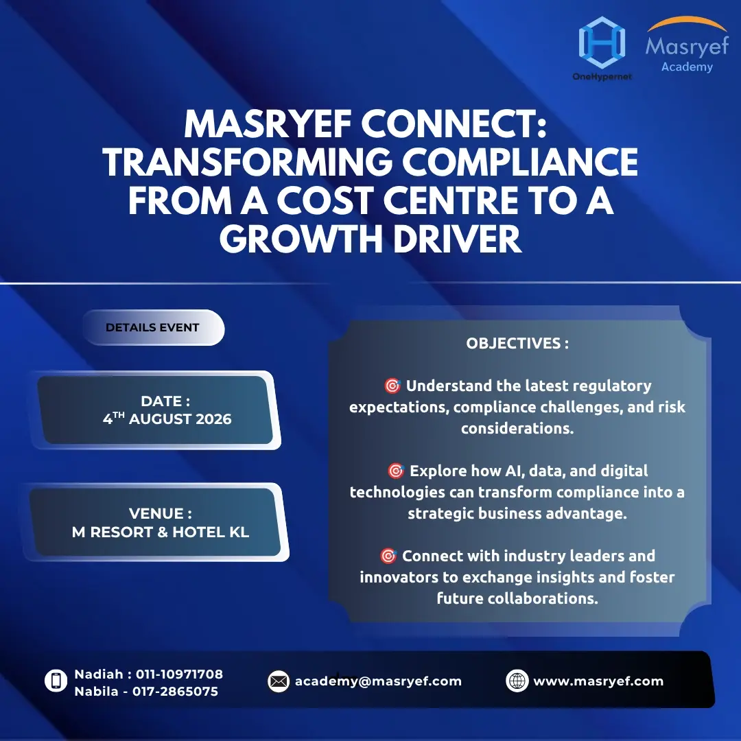 Masryef Connect: Transforming Compliance from A Cost Centre to A Growth Driver