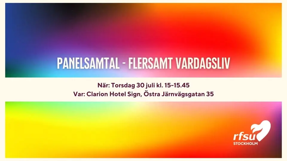 Panelsamtal - Flersamt vardagsliv