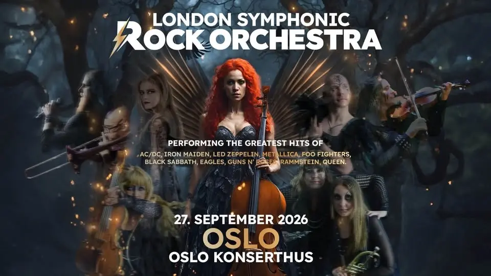 London Symphonic Rock Orchestra // Oslo Konserthus – Få billetter!