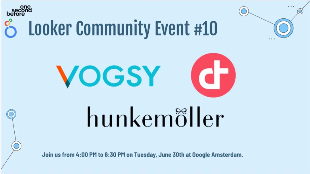 Looker Community Event - Tuesday, June 30th!
