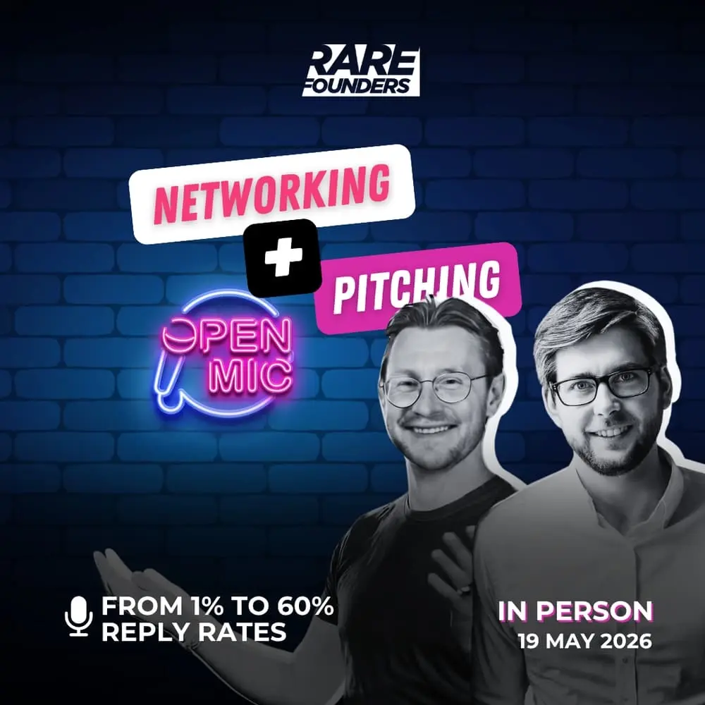 From 1% to 60% Reply Rates + Open Mic Pitching & Networking