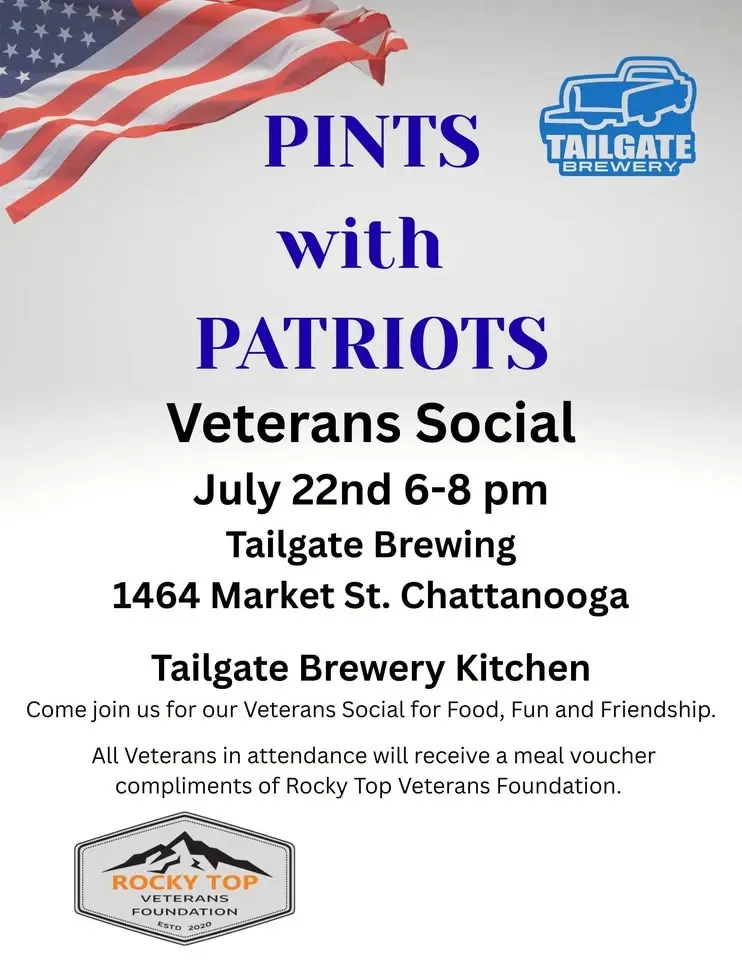 Pints with Patriots Veterans Social