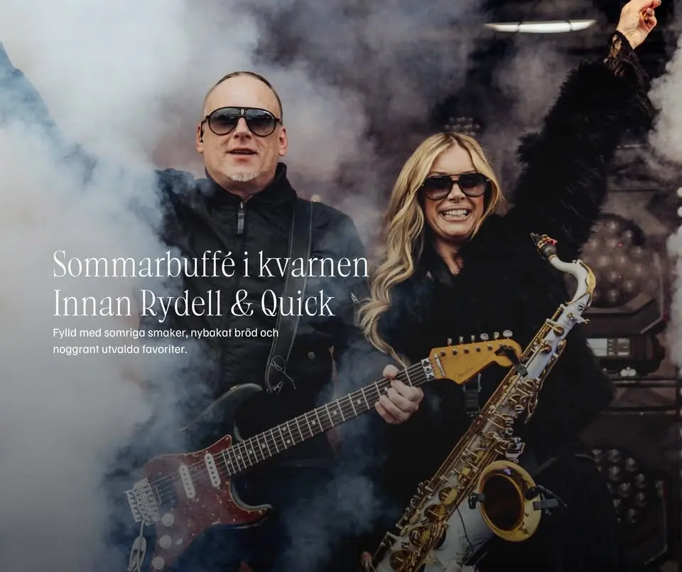 Sommarbuffé innan Rydell & Quick