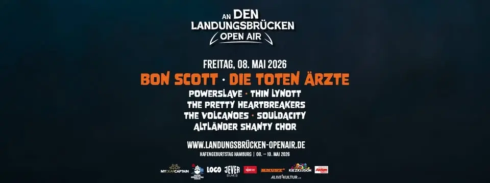AN DEN LANDUNGSBRÜCKEN OPEN AIR - FREITAG | Eintritt Frei!