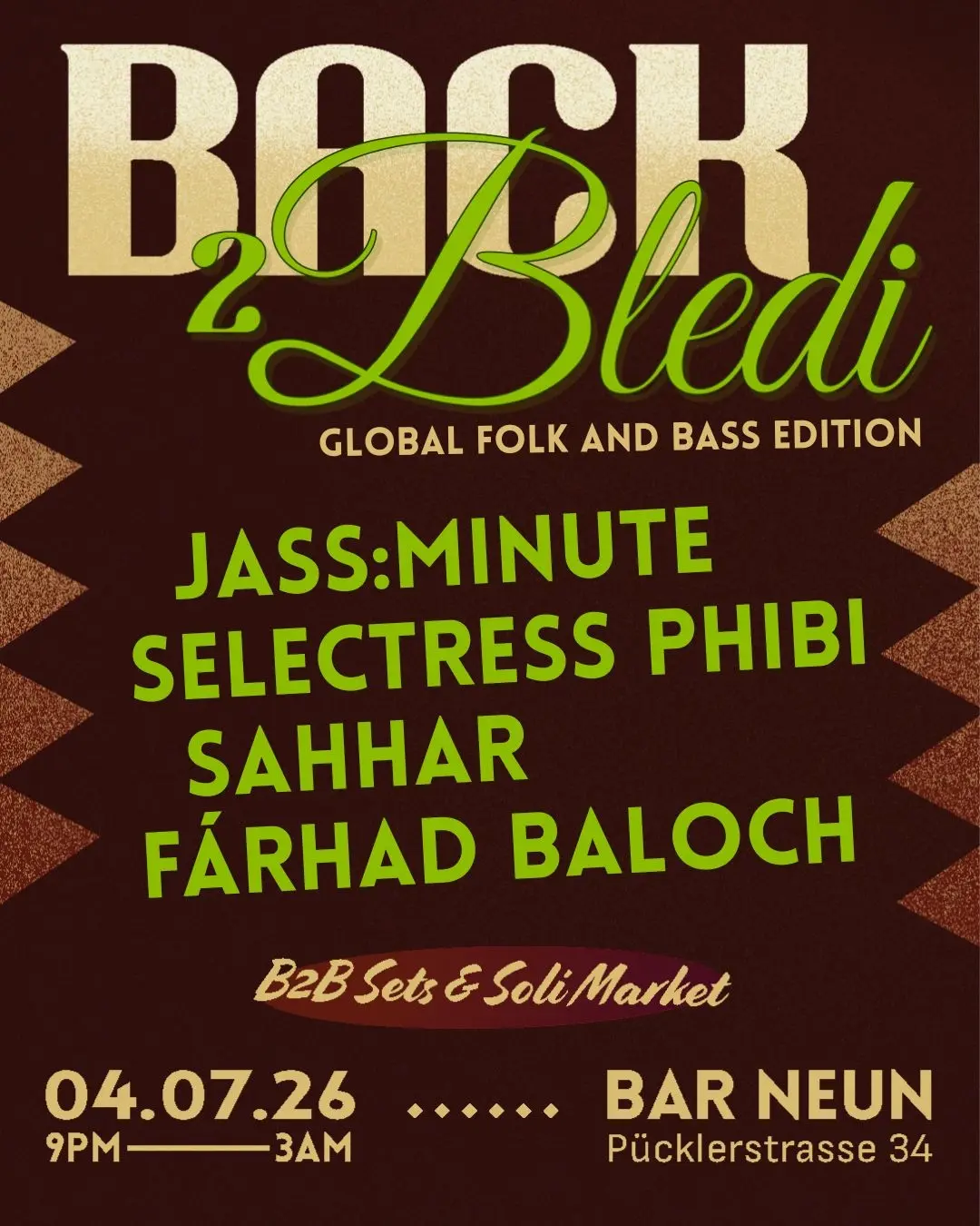 Back2Bledi - Global Folk & Bass
