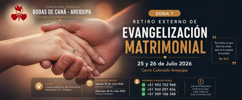 Retiro Externo de Evangelizacion Matrimonial