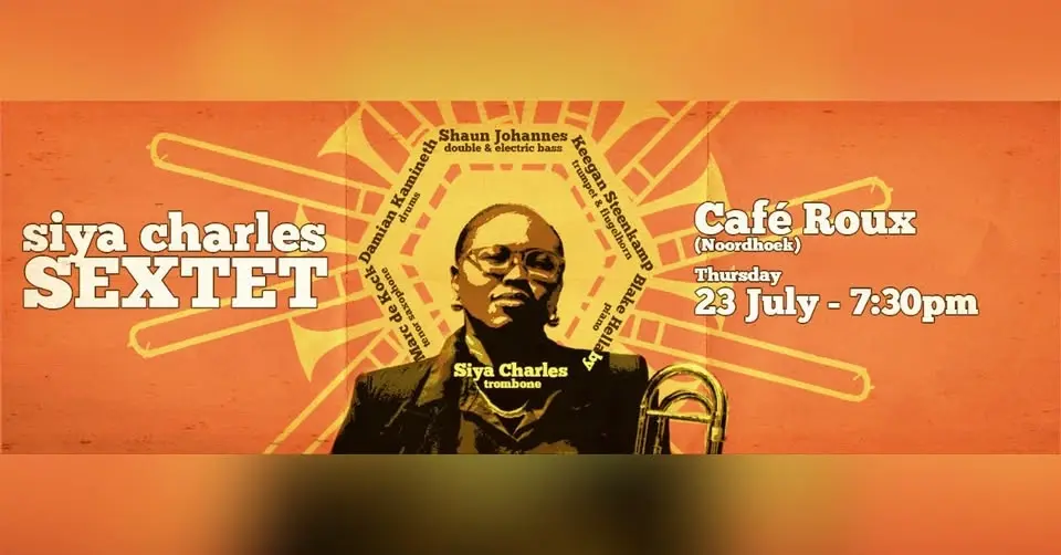 Siya Charles Sextet LIVE! @ café Roux