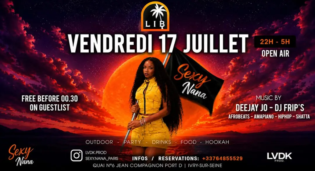 Sexy Nana - Vendredi 17/07 - Open Air - Libertalia