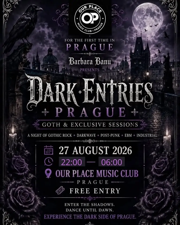 Dark Entries in Prague - Gothic party