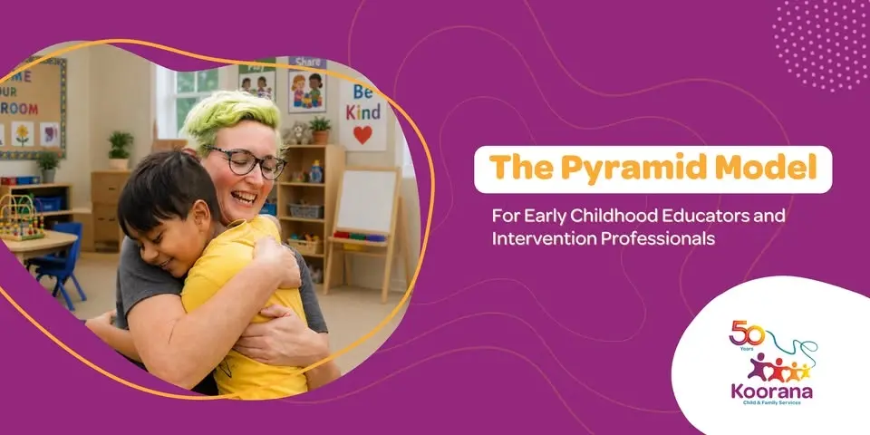 The Pyramid Model for Early Childhood Professionals