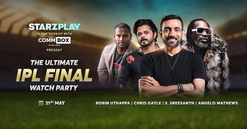 The Ultimate IPL Final Watch Party