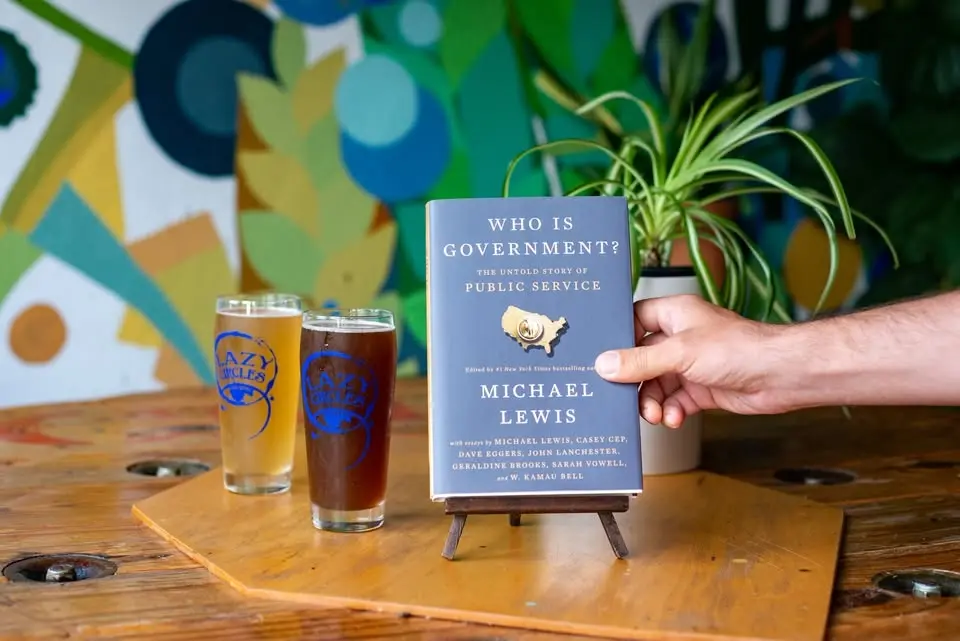 Books of our Times Book Club at Lazy Circles Brewing