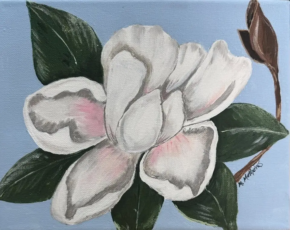 Magnolia – Acrylic Painting Workshop