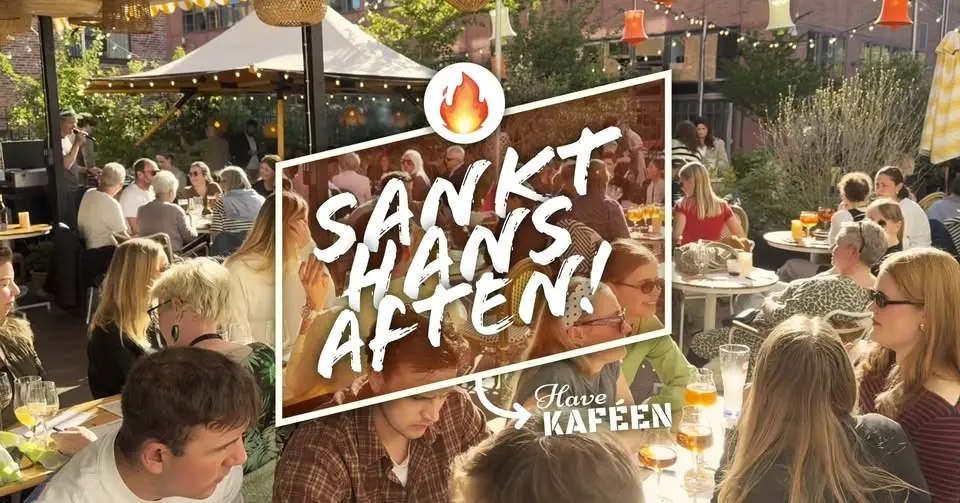 Sankt Hans Aften i Havekaféen