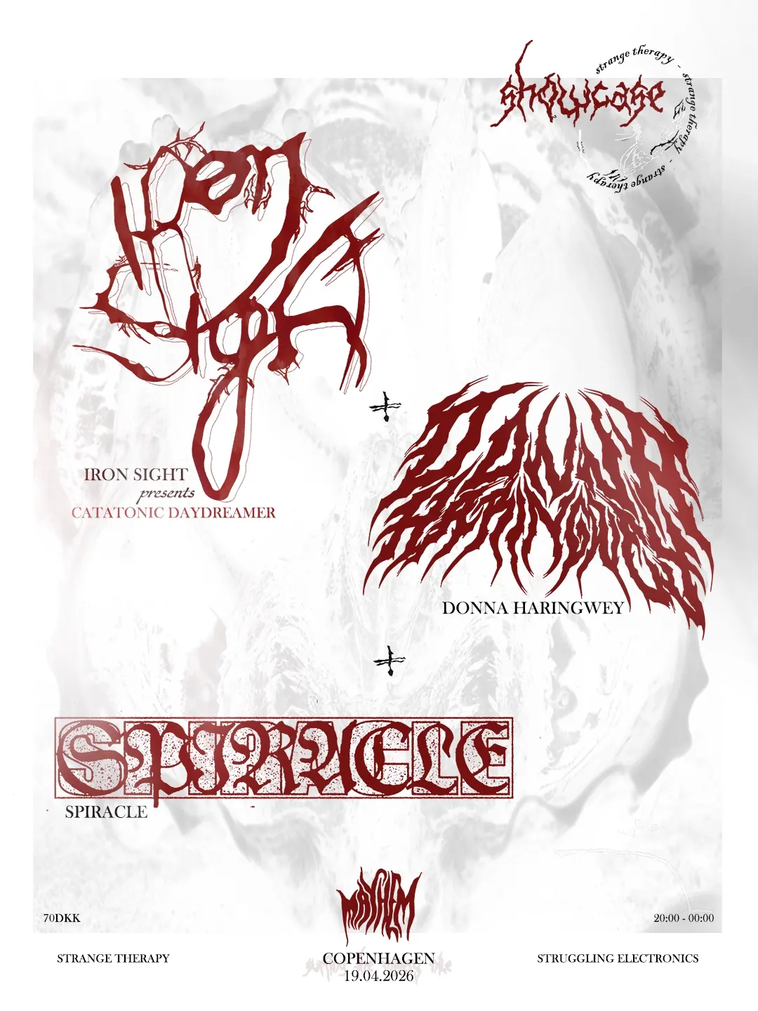 Strange Therapy showcase w/ Iron Sight, Donna Haringwey, Spiracle