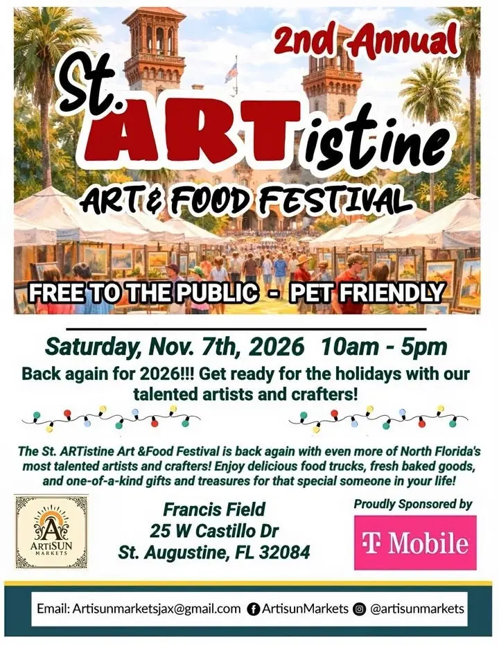 2nd Annual St. ARTistine Art & Food Festival
