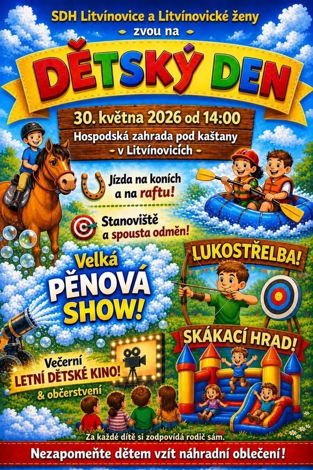 DĚTSKÝ DEN V LITVÍNOVICÍCH