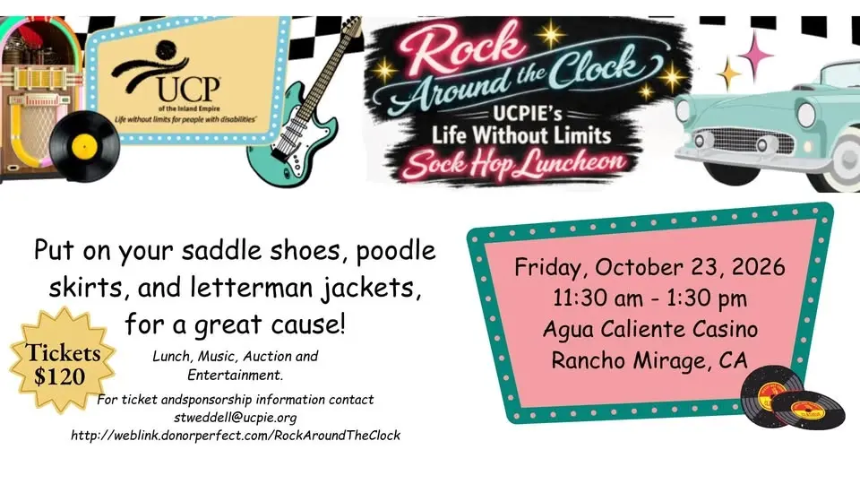 Rock Around The Clock UCPIE's Life Without Limits Sock Hop Luncheon