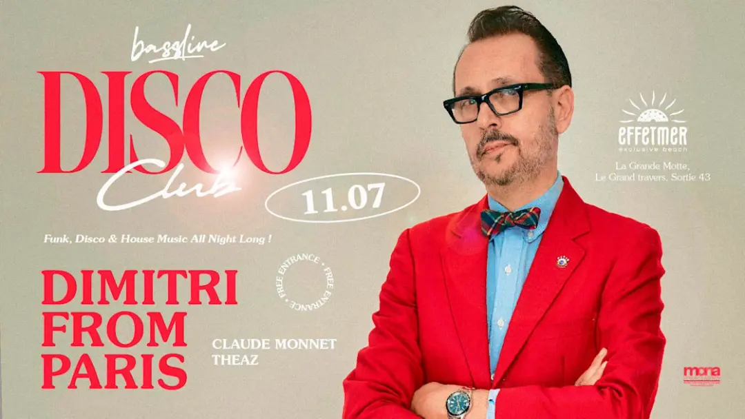 Disco Club By Bassline Party X Dimitri From Paris