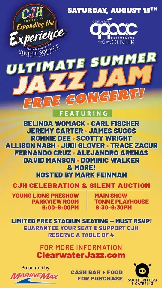 CJH Ultimate Summer Jazz Jam 2026 @ Largo CPPAC