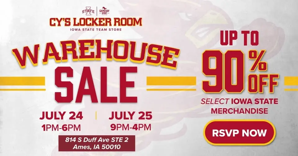 Warehouse Sale - Up to 90% OFF ISU Merchandise