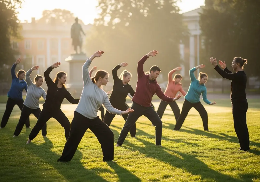 Qigong i Kungsträdgården