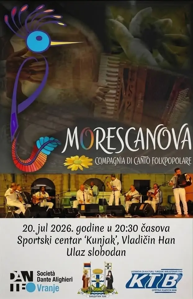 Koncert muzičkog ansambla sa juga Italije "MorescaNova"