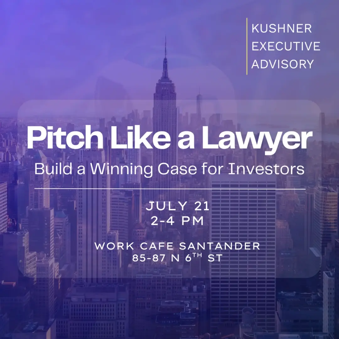 Pitch Like a Lawyer: Build a Winning Case for Investors