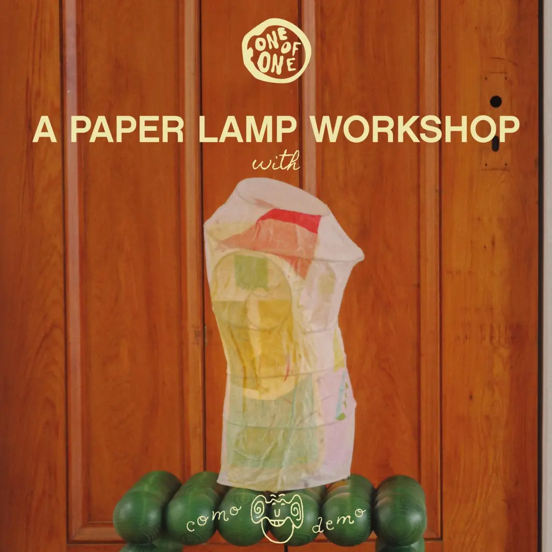 WORKSHOP | Paper Lamp In Color with ComoDemo