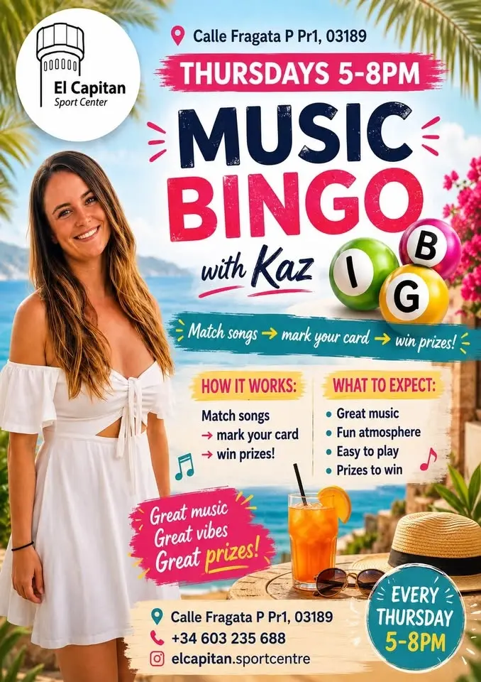 Music bingo!