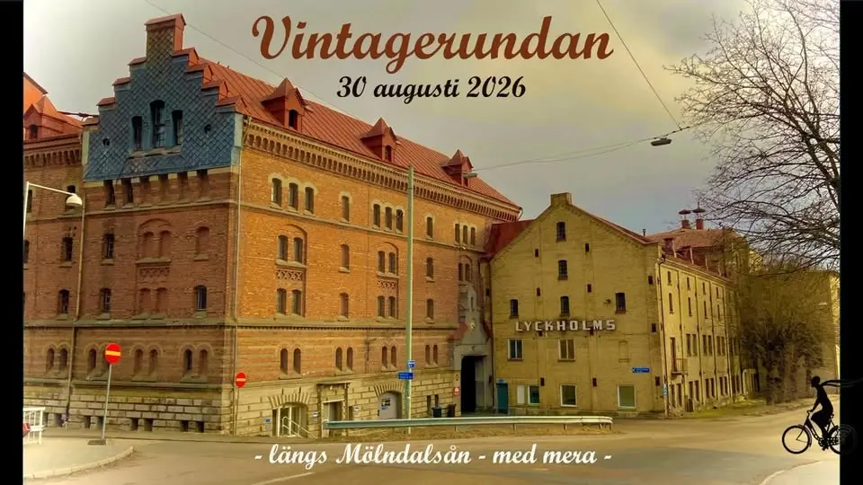 Vintagerundan 2026 - Längs Mölndalsån med mera