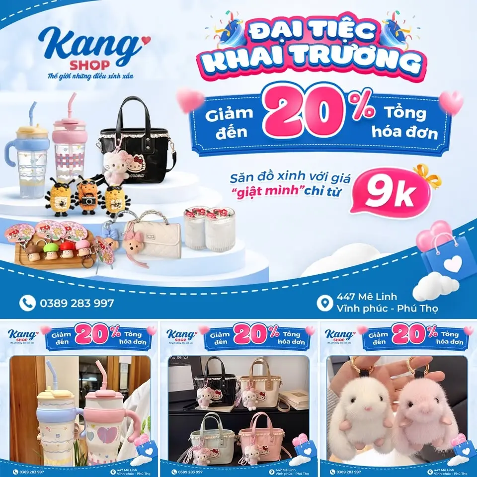 KHAI TRƯƠNG KANG SHOP