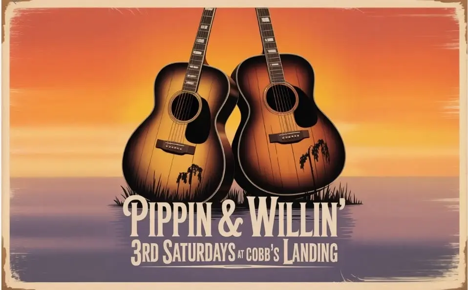 Pippin & Willin' 3rd Saturdays at Cobb's Landing!
