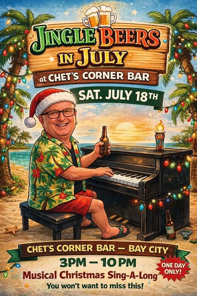 Jingle Beers in July - At Chet’s Corner Bar