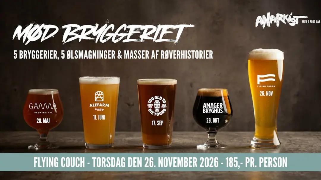 Mød Bryggeriet: Flying Couch Brewing 
