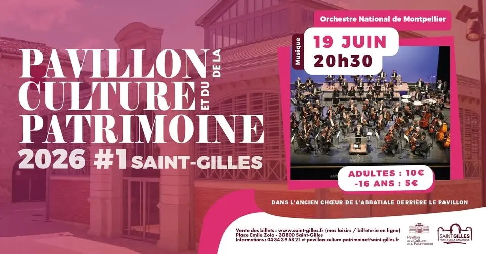 🎼Concert de l’Orchestre national de Montpellier
