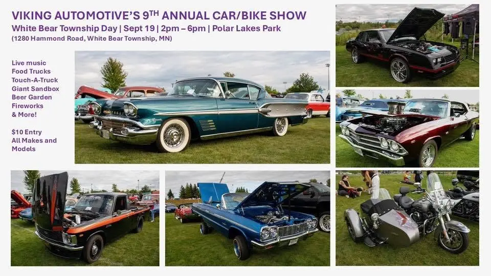 VIKING AUTOMOTIVE 9th ANNUAL CAR/BIKE SHOW!