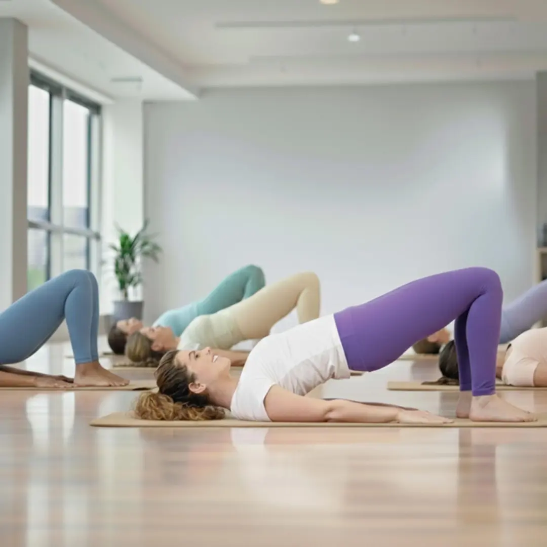 Mamasté Postnatal Yoga mit Klangschalen Entspannung