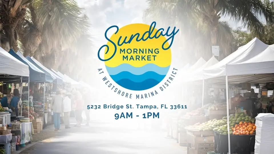Sunday Morning Market at Westshore Marina District