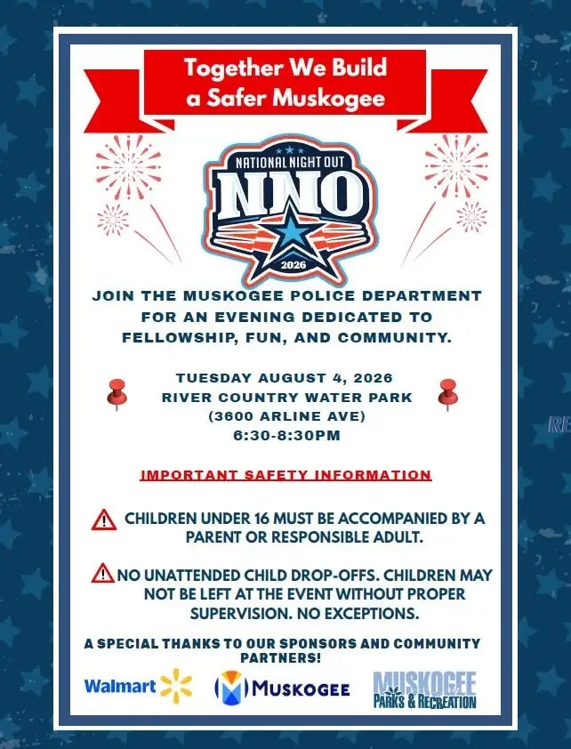 National Night Out 2026 | Together We Build a Safer Muskogee