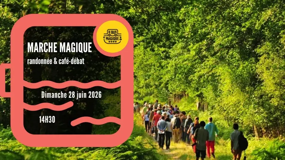 MARCHE MAGIQUE | Péniche Le Bus magique