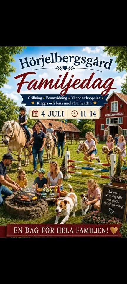 Familjedag Hörjelbergsgård