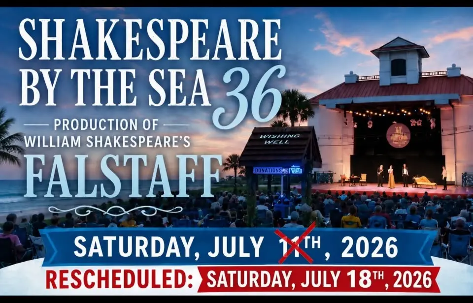 RESCHEDULED!!! 🎭 Shakespeare In The Park 🎭
