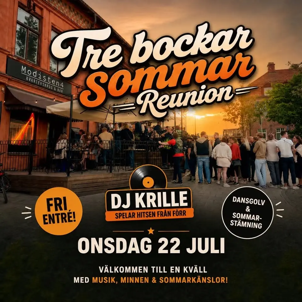 Tre bockar ”Sommar” Reunion