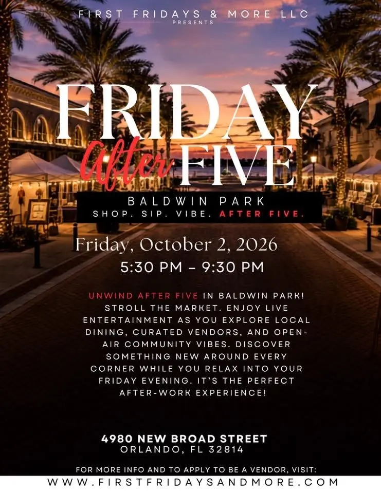 Friday After Five – Baldwin Park