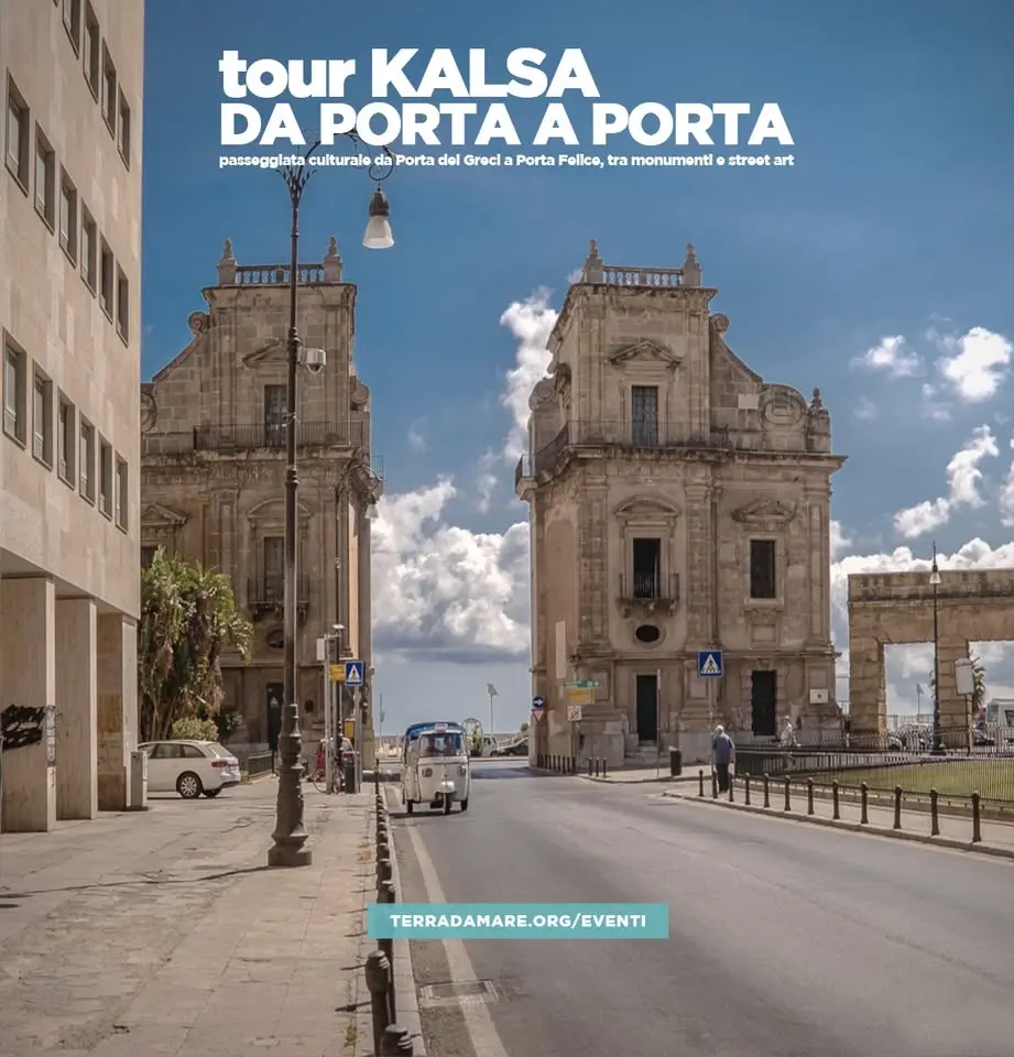Tour Kalsa. Da Porta dei Greci a Porta Felice, tra monumenti e street art