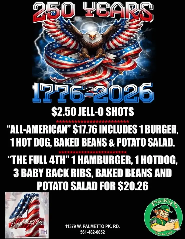 July 4th - 250 years of Independence!!!
