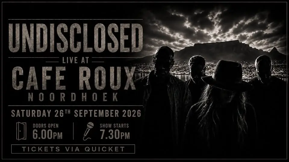 UNDISCLOSED LIVE! @ café Roux
