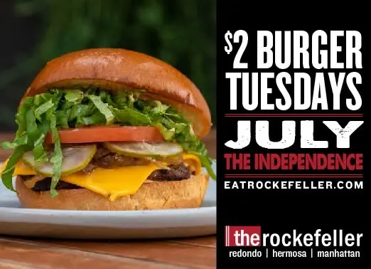 $2 Burger Tuesdays at The Rockefeller