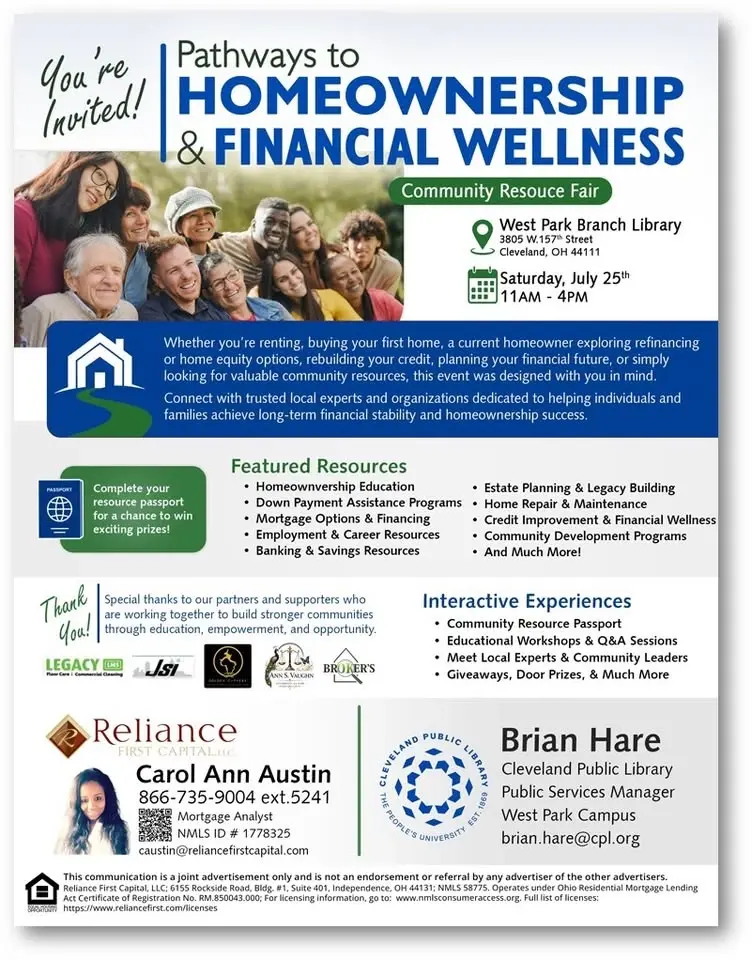 Pathways to Homeownership & Financial Wellness Fair